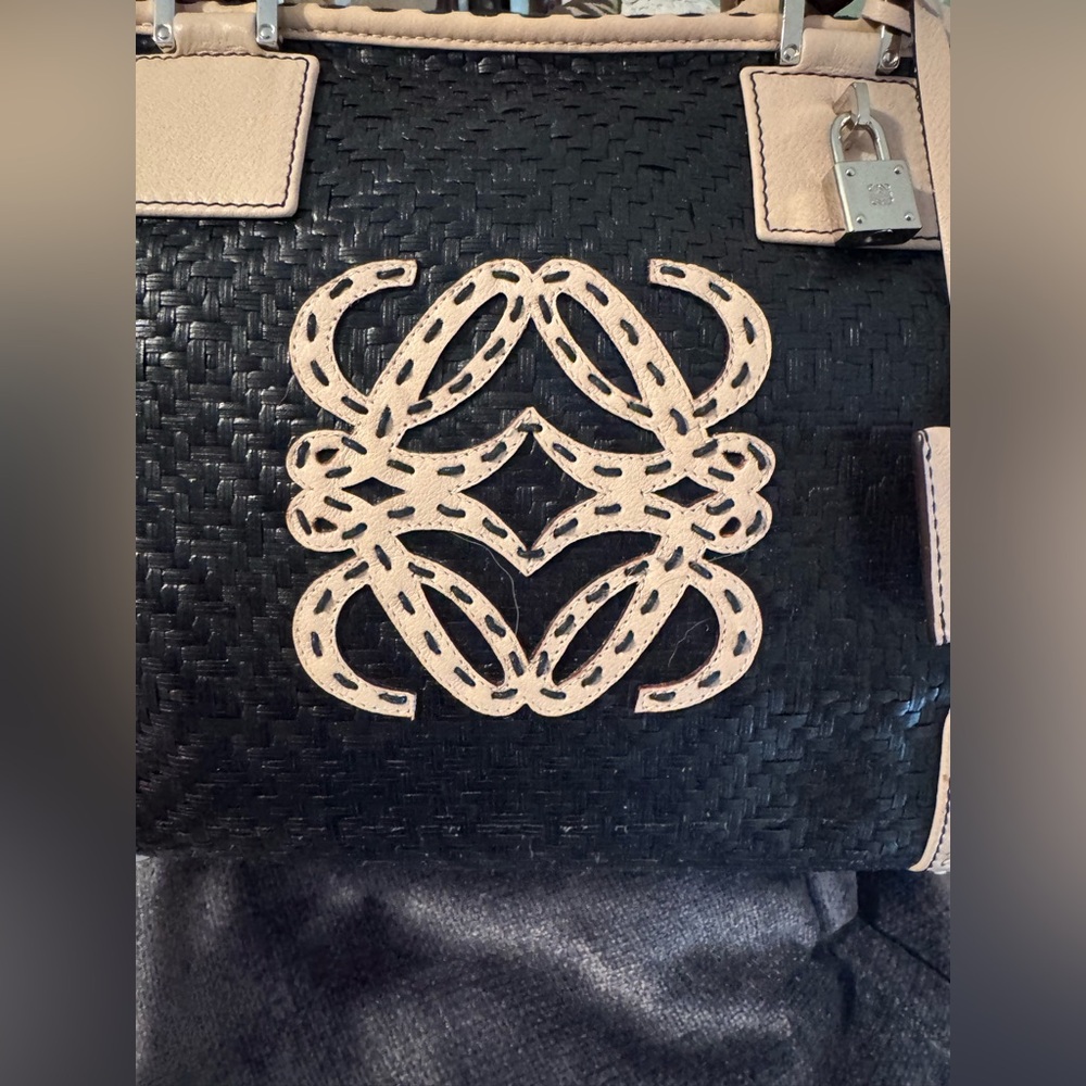Loewe Woven Amazona Satchel - Picture 3 of 15
